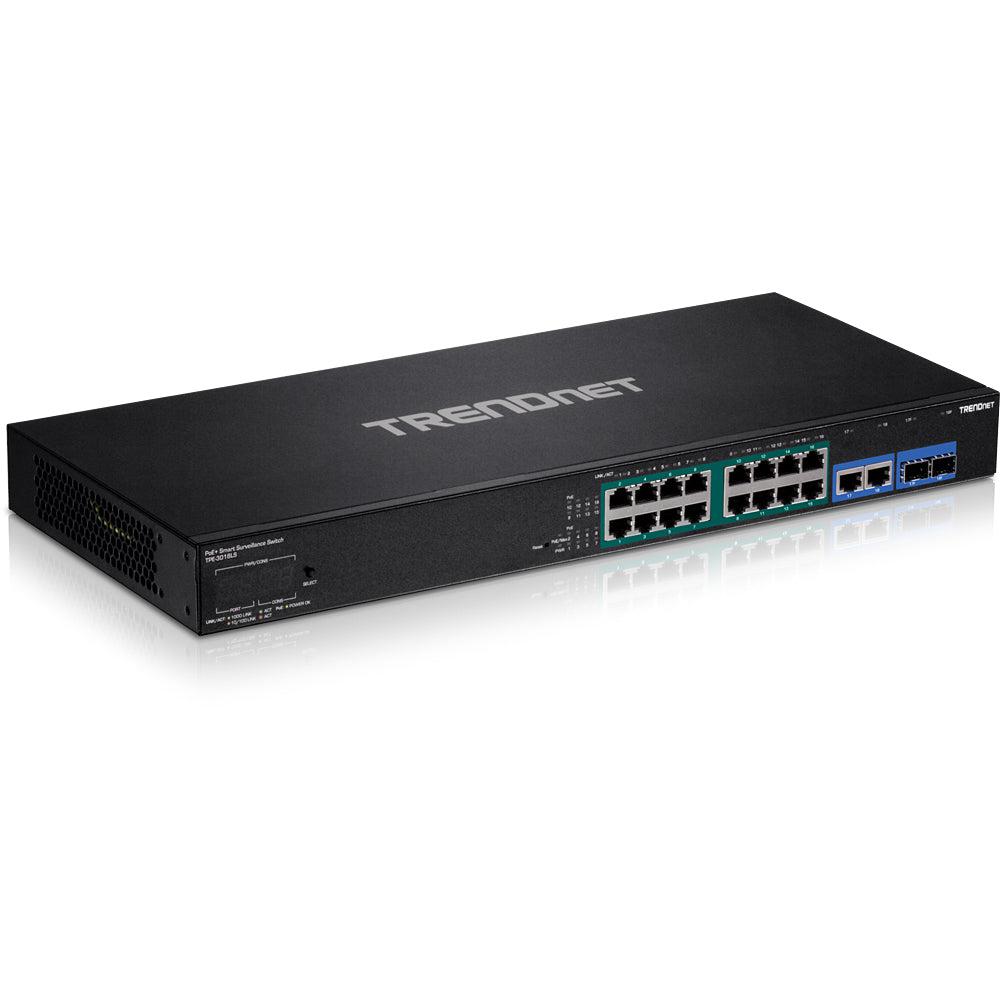 18-Port Gigabit PoE+ Smart Surveillance Switch TPE-3018LS