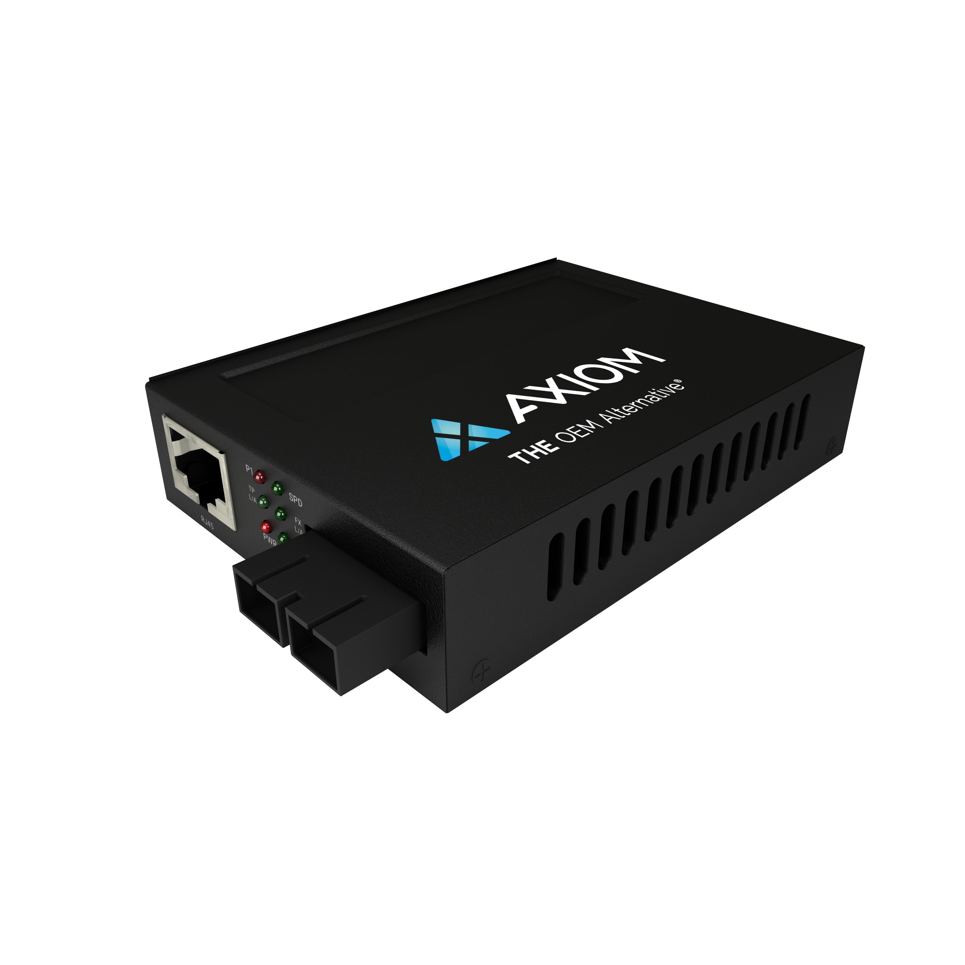 1Gb POE RJ45 to 1000BASE-SX Fiber Media Converter - MMF SC 2km | TecISoft MCP32-F1-M3S2-AX