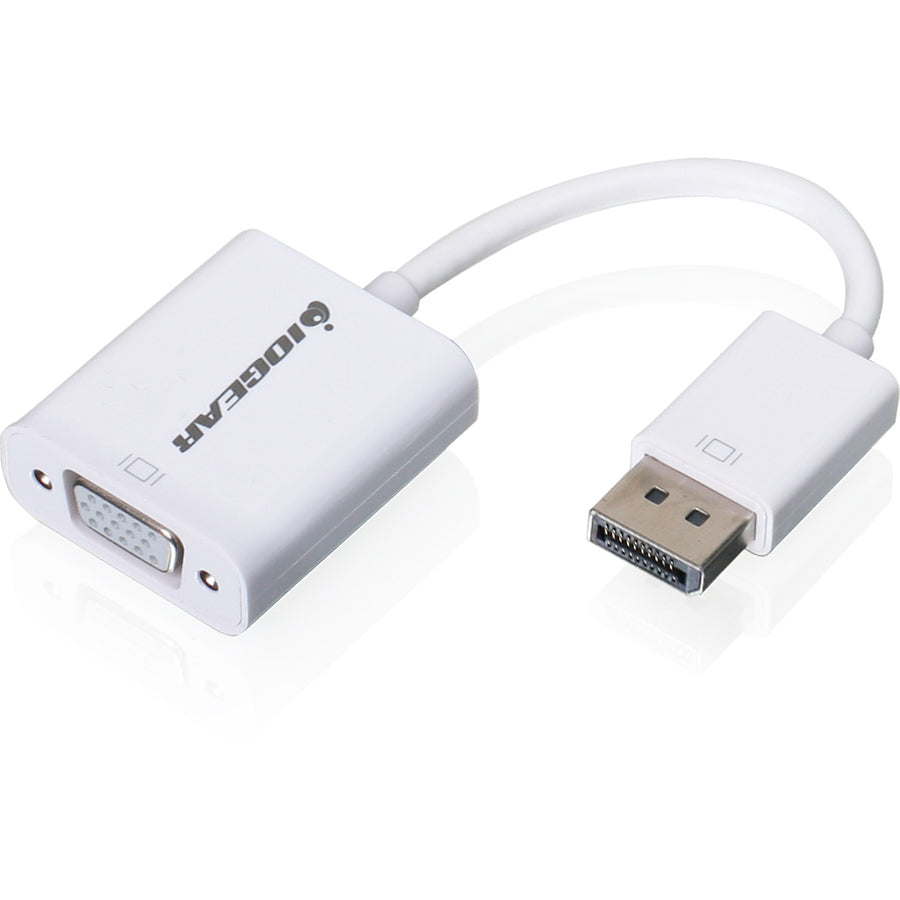 2 Port KVM Switch with Built-in Cables - VGA DisplayPort USB | IOGEAR GCS22DPKIT