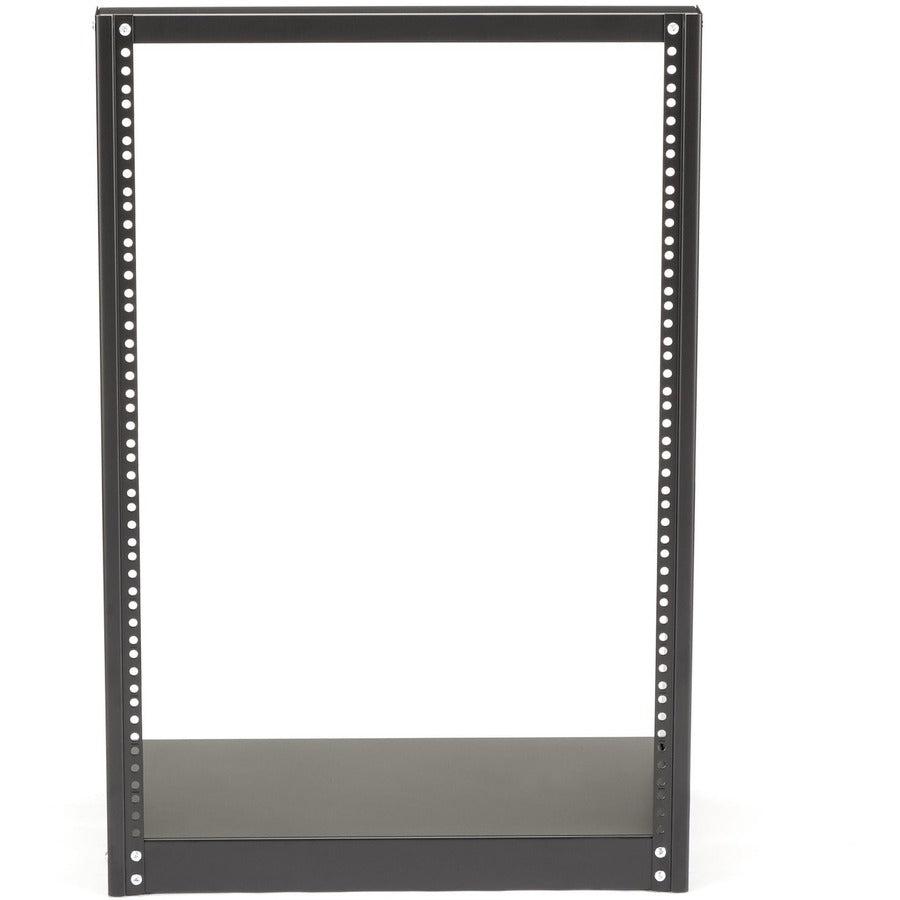 2-Post 16U Heavy-Duty Desktop Server Rack, Small Open Frame 2POSTRACK16