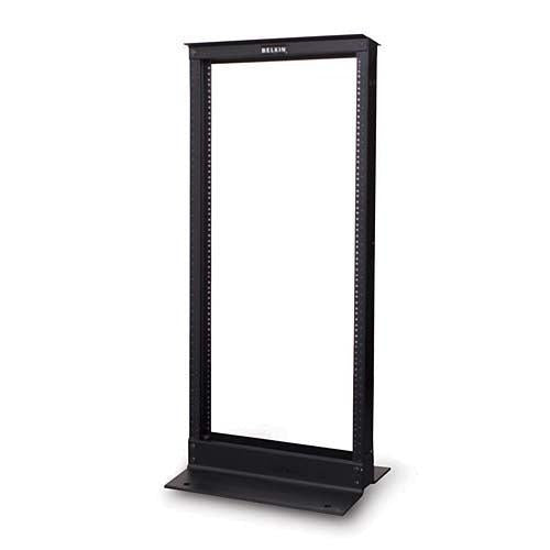 2-Post Rack 24U - Open Rack Networking Equipment | TecISoft RK2001