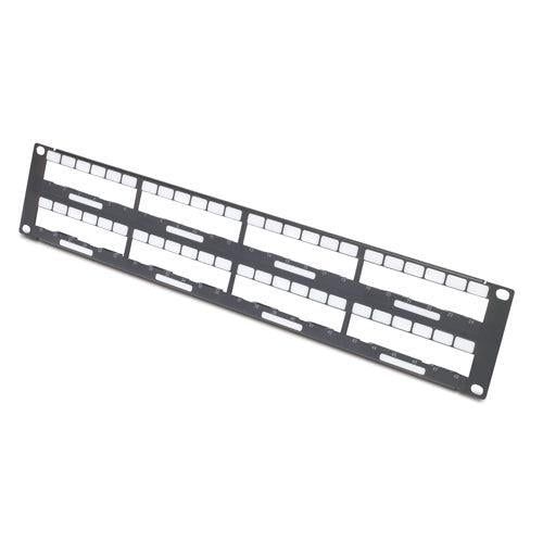2U Data Distribution Panel - 48 Port Server Rack Cable Management | Tecisoft AR8452