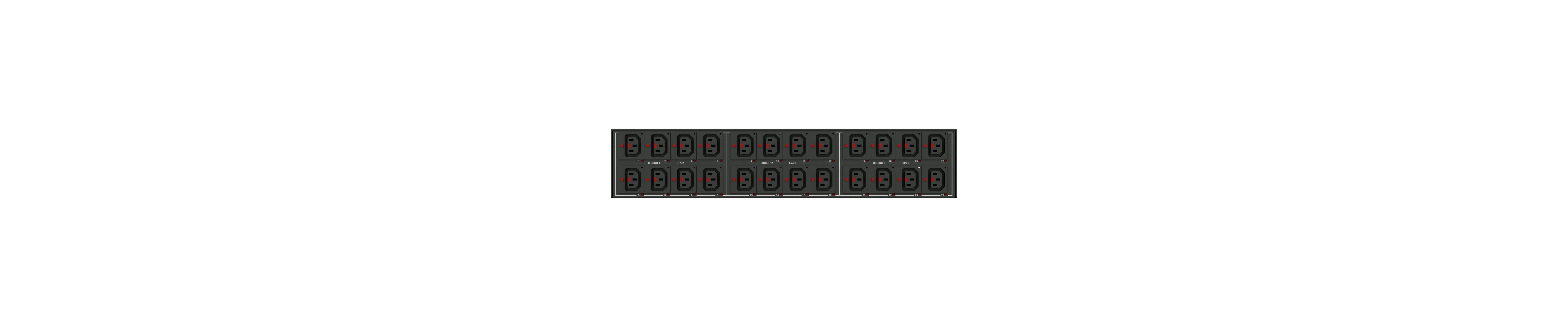 3-Phase Rack PDU - Raritan PX3-5520R-E2 Switched Monitored 8.6kVA PDU | TecISoft