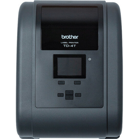 4-Inch Thermal Transfer Desktop Printer Wi-Fi Bluetooth 203 DPI Brother TD4650TNWB | TecISoft