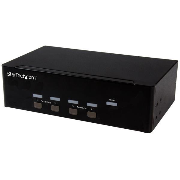 4-Port KVM Switch With Dual VGA - Multi-Computer Control | StarTech SV431DVGAU2A