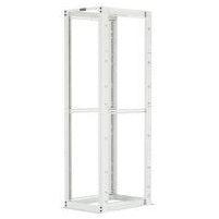 4-Post Rack 45U Deep Server Rack Frame with Cage Nut - White | Panduit R4PCNWH
