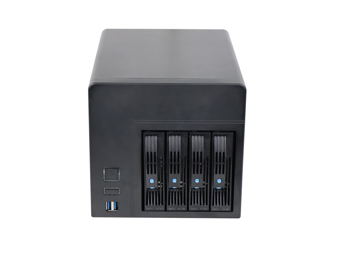 4-Bay Nas Chassis Atx Diy Hot-Swappable Ipfs Server Mini Mini-Itx Chassis / Empty Case