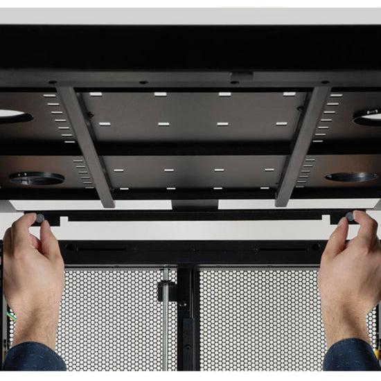 45U Server Rack Enclosure Cabinet - SmartRack Standard-Depth with Doors | Tripp Lite by Eaton SR45UB