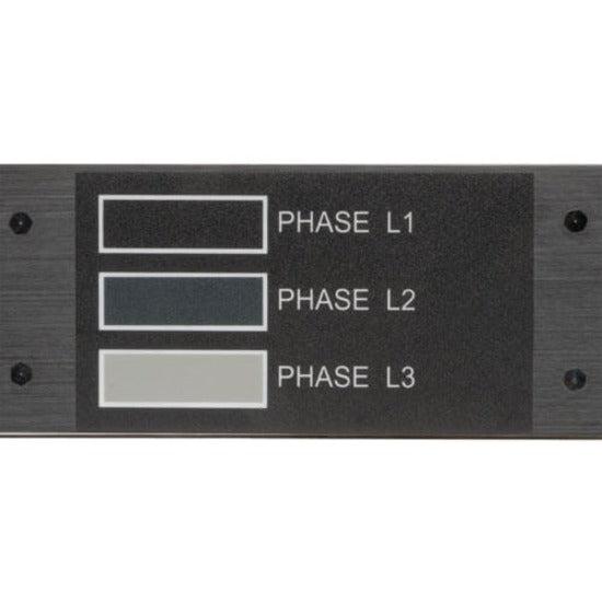 5.7kW 3-Phase Metered PDU, 120V Outlets (42 5-15/20R) - Tripp Lite PDU3MV6L2120LV
