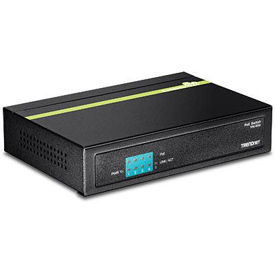 6-Port Fast Ethernet PoE+ Switch - Desktop Network Solutions | TrendNet TPE-S50