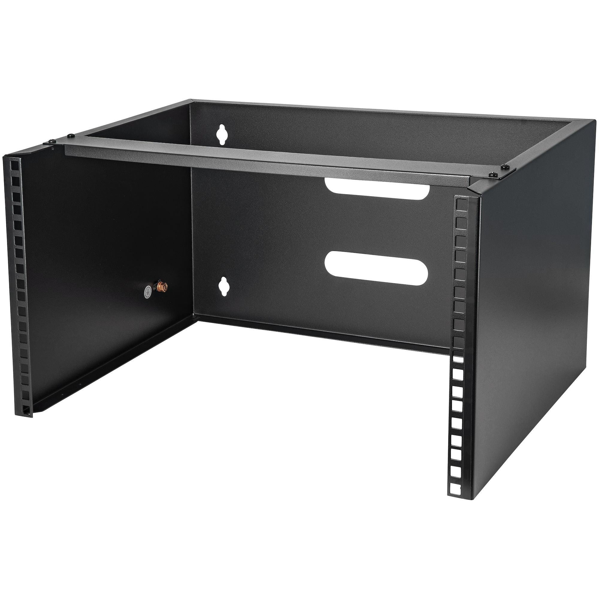 6U Wall Mount Network Rack - 14 Inch Deep Low Profile | StarTech.com WALLMOUNT6