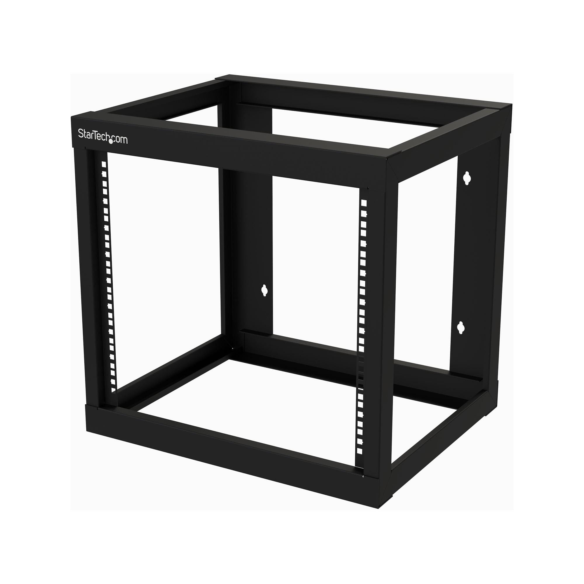 9U Wall Mount Network Rack - 2-Post Heavy-Duty Open Frame | StarTech.com RK919WALLO