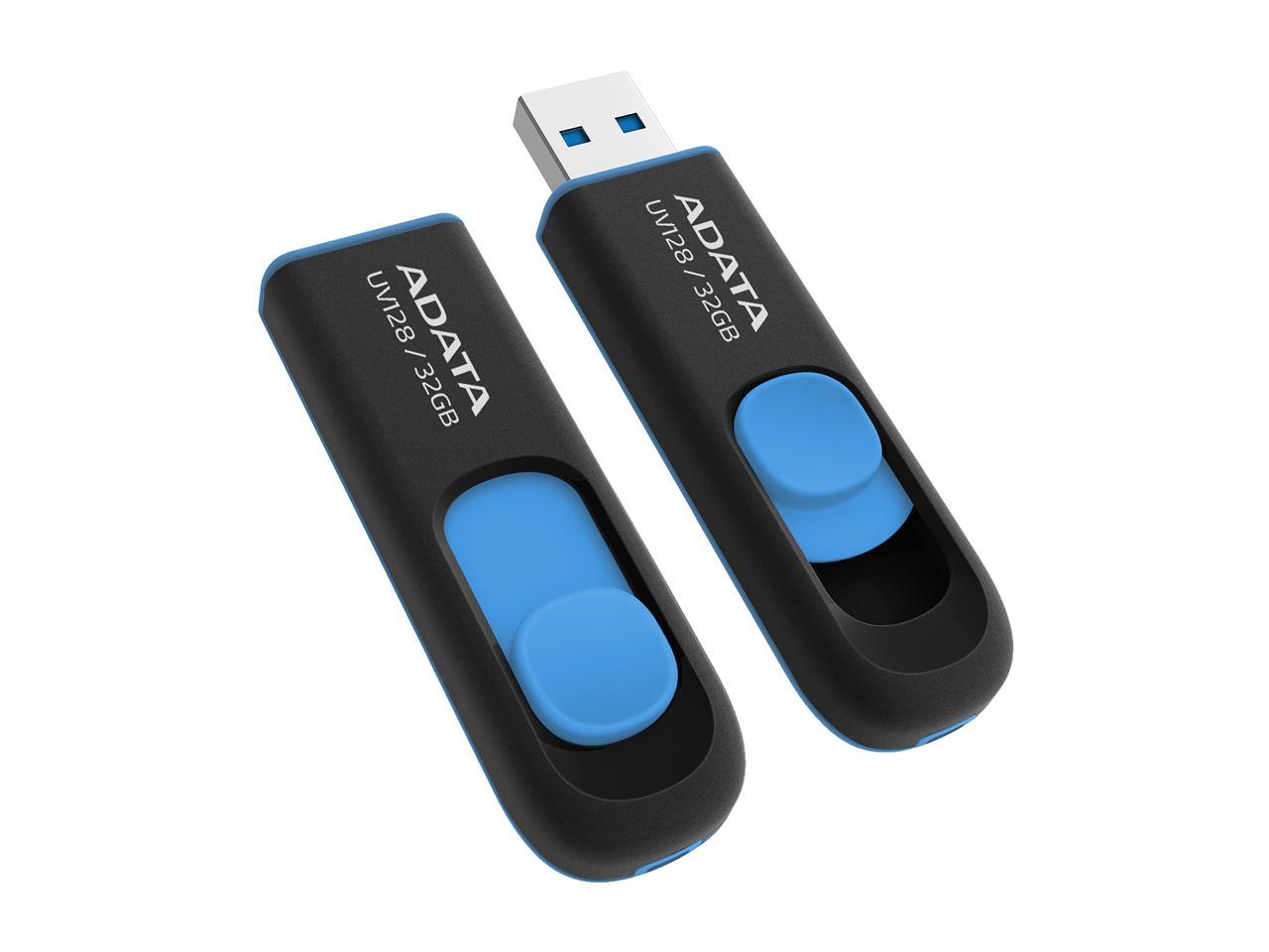 Adata 32Gb Uv128 Usb 3.2 Gen 1 Flash Drive (Auv128-32G-Rby)