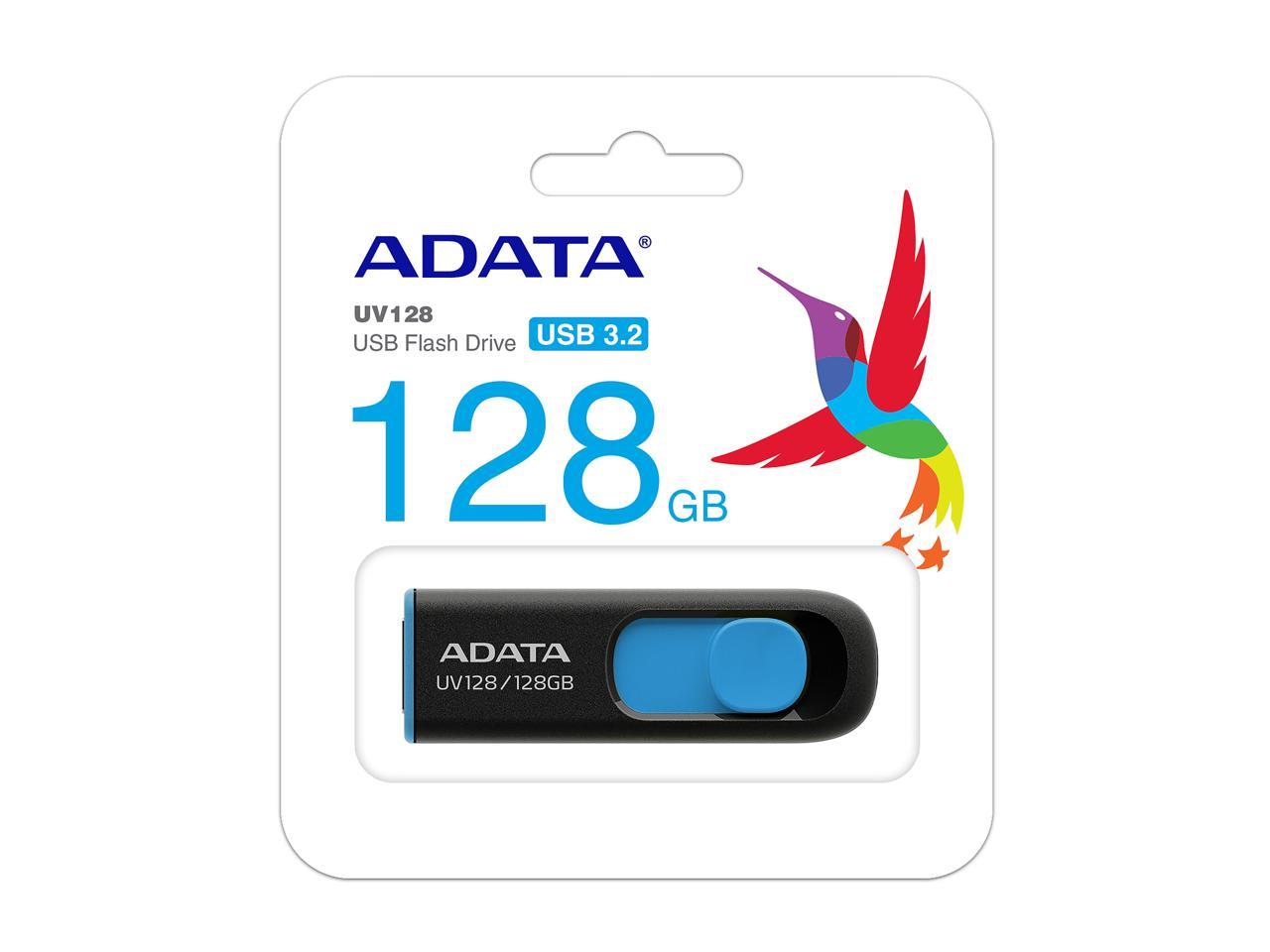 Adata 32Gb Uv128 Usb 3.2 Gen 1 Flash Drive (Auv128-32G-Rby)