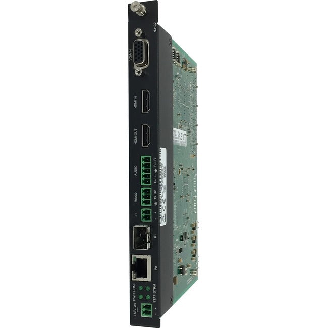 AMX H.264 Compressed Video over IP Encoder, PoE, SFP, HDMI, USB for Record, Card FGN3132-CD