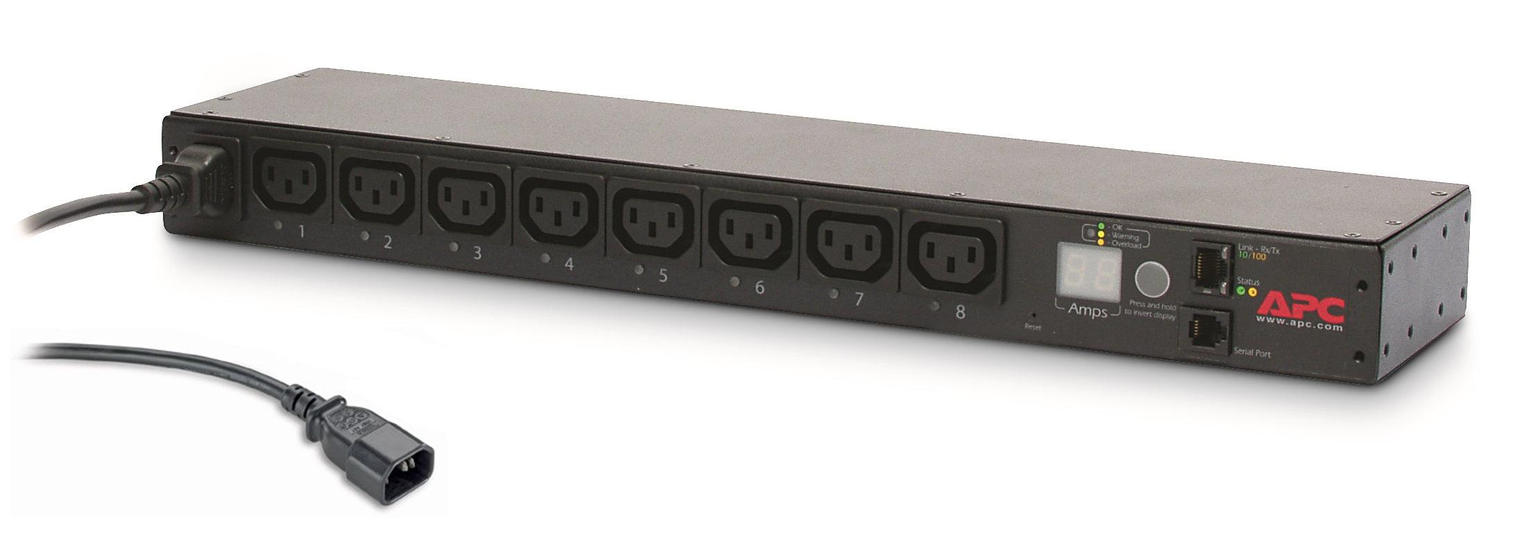 Apc Ap7920B Power Distribution Unit (Pdu) 8 Ac Outlet(S) 0U/1U Black