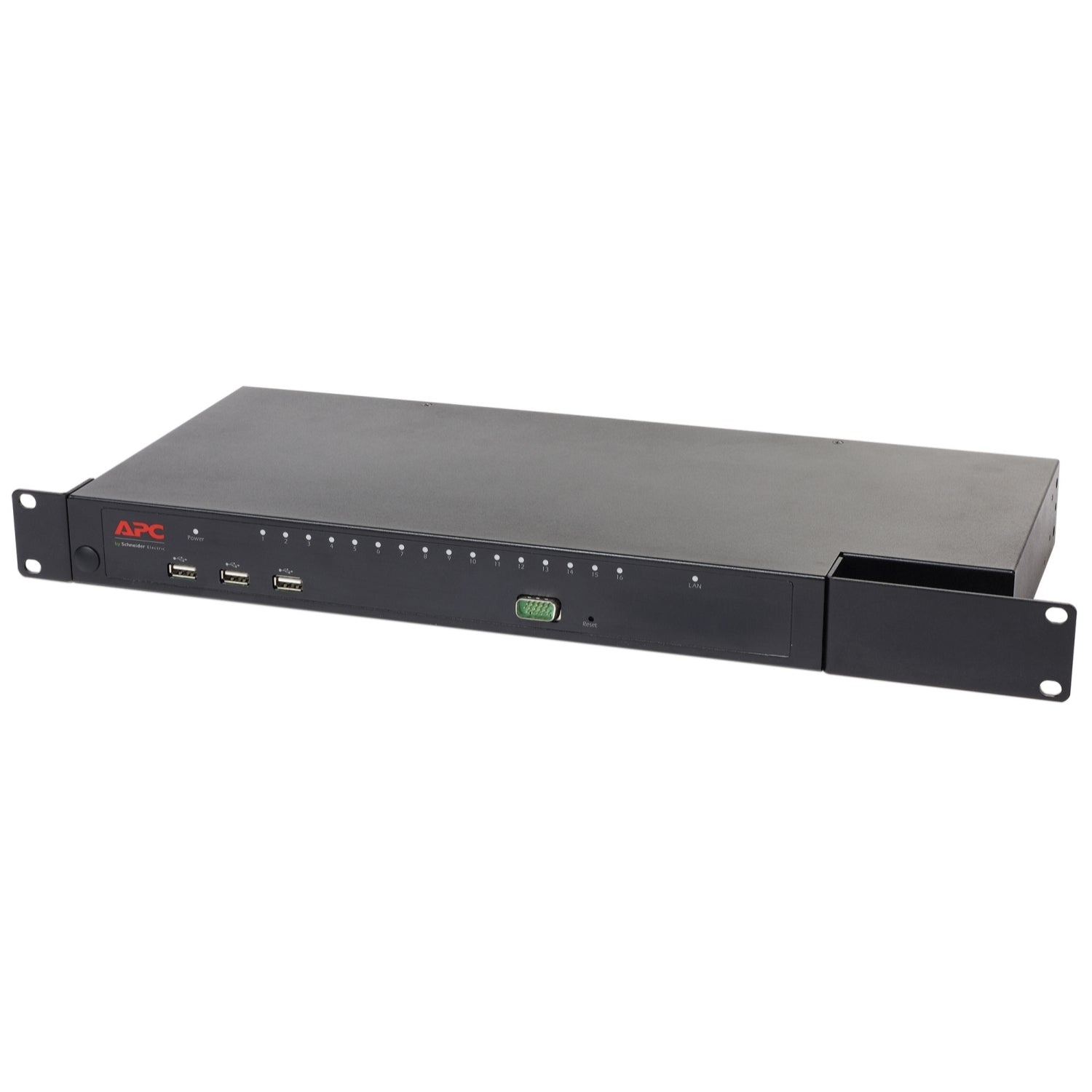 Apc Kvm1116R Kvm Switch Rack Mounting Black