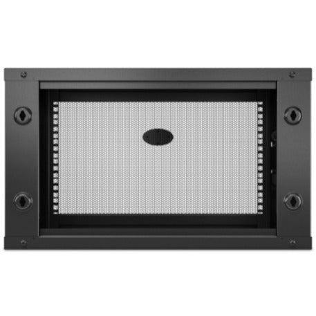 APC NetShelter 6U Wallmount Rack Enclosure Cabinet Single Hinged Server Depth AR106SH6