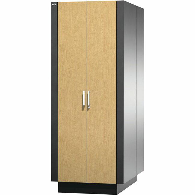 APC NetShelter CX AR4038X431 Soundproof Server Rack Enclosure - 38U Quiet Data Center Cabinet | APC