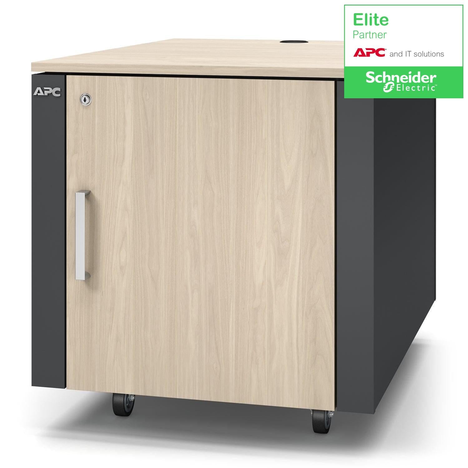 Apc Netshelter Cx Mini 12U Freestanding Rack Grey, Oak