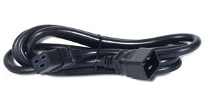 Apc Pwr Cord C19 - C20, 4.5 M Black 4.57 M C19 Coupler C20 Coupler
