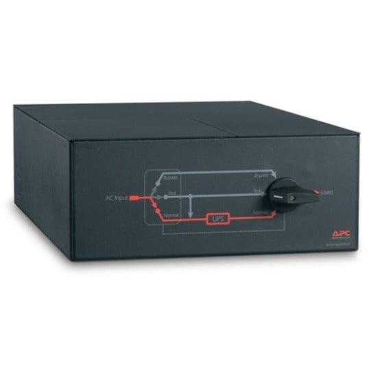 APC Service Bypass Panel- 200/208/240V 100A MBB Hardwire input (3) L6-30R (3) L6-20R output SBP10KRMT4U