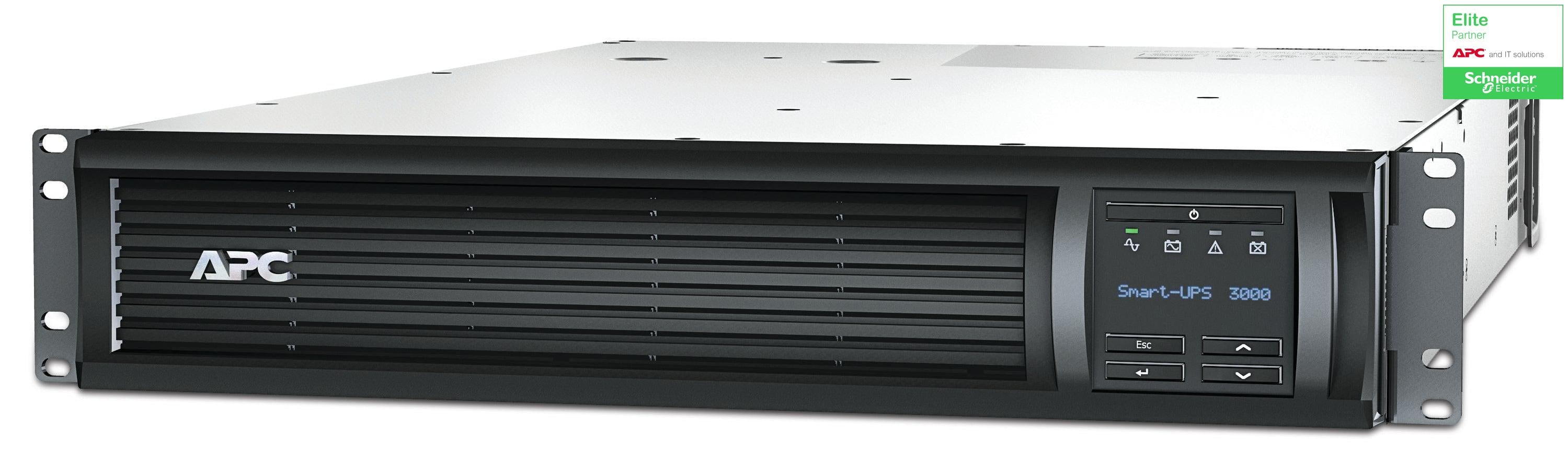 APC Smart-UPS 3kVA Rackmount 2U - Line Interactive UPS Server Backup | APC SMT3000RM2UC