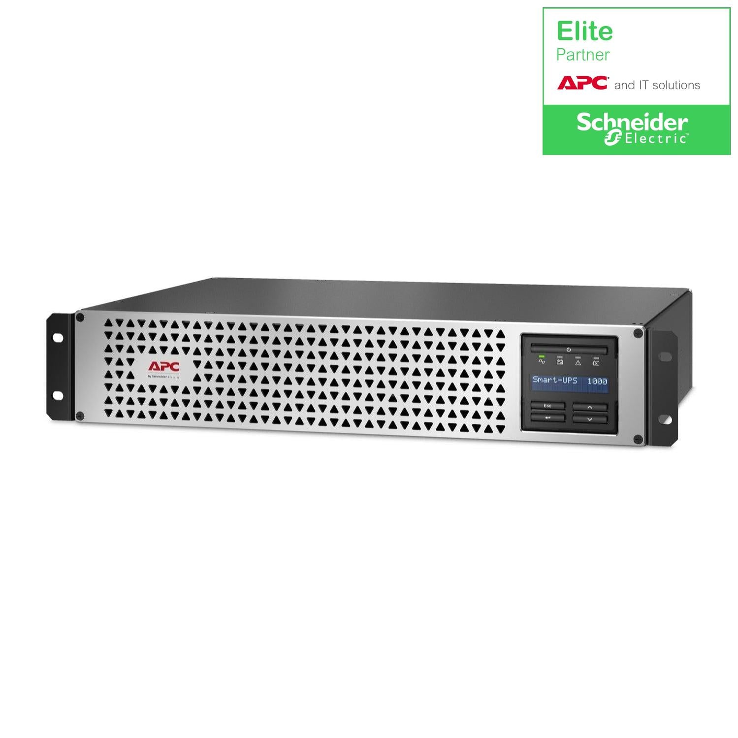 APC Smart-UPS Lithium-ion 1000VA Rackmount - Server Rack Battery Backup | Tecisoft SMTL1000RM2UC