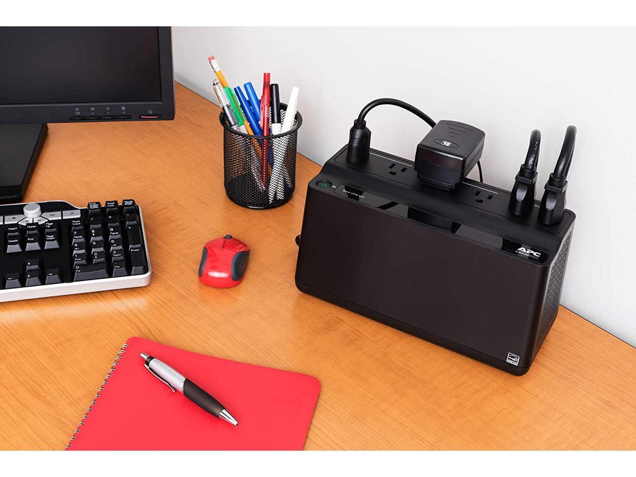 APC by Schneider Electric Back-UPS, 6 Outlets, 425VA, 120V BE425M