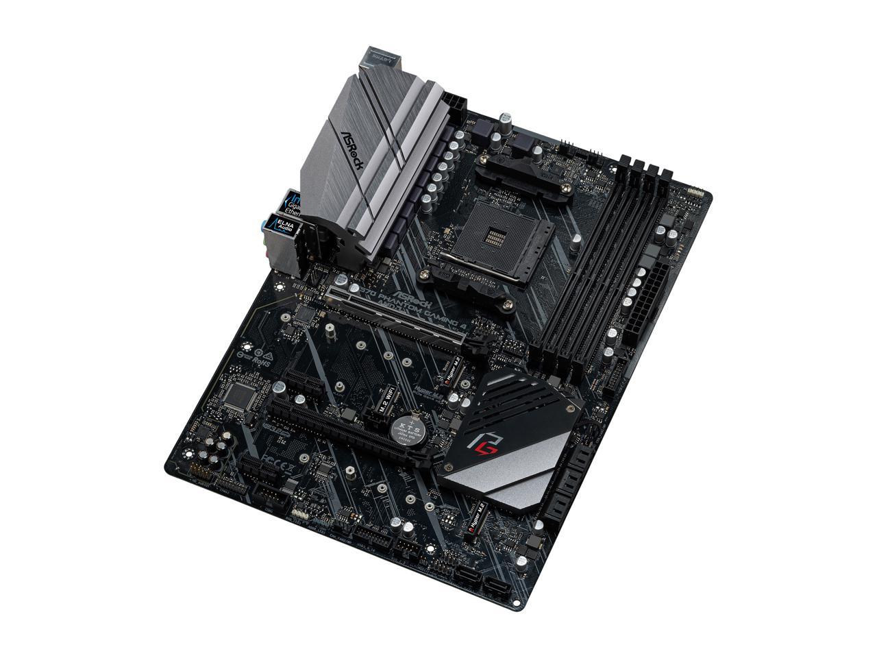 Asrock X570 Phantom Gaming 4 Am4 Amd X570 Sata 6Gb/S Atx Amd Motherboard