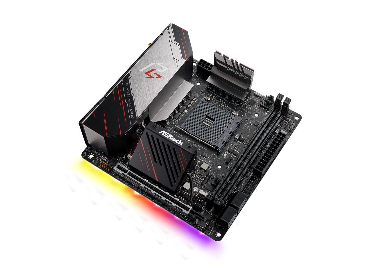 Asrock X570 Phantom Gaming-Itx/Tb3 Mini Itx Thunderbolt 3 Amd Motherboard