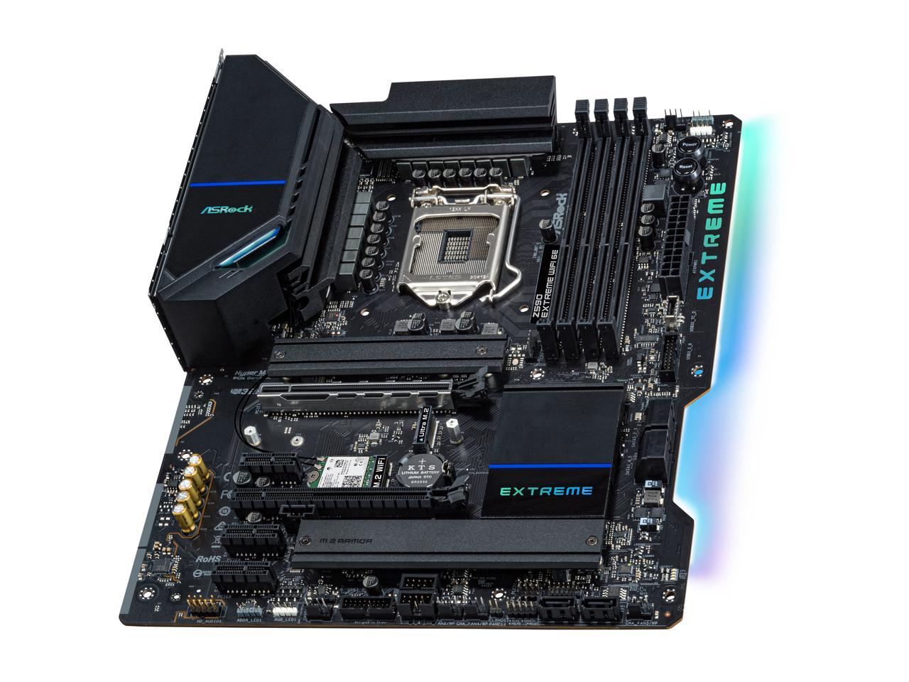 Asrock Z590 Extreme Wifi 6E Lga 1200 Intel Z590 Sata 6Gb/S Atx Intel Motherboard