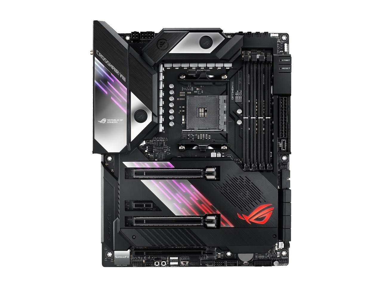 Asus Rog Crosshair Viii Formula Amd X570 Am4 Atx Motherboard With Pcie 4.0, Dual M.2, Sata 6Gb/S, Usb 3.2 Gen 2, 5Gbps Lan, Wi-Fi 6