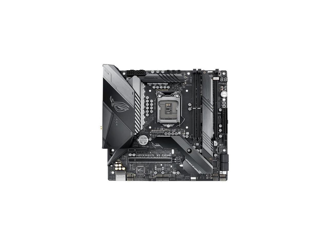 Asus Rog Maximus Xi Gene Lga 1151 (300 Series) Intel Z390 Sata 6Gb/S Micro Atx Intel Motherboard