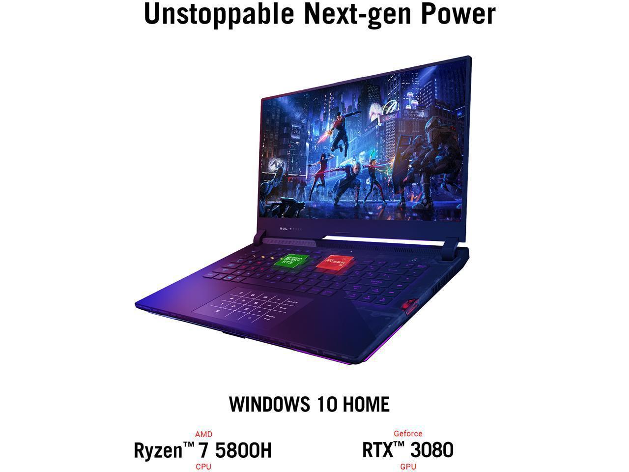 Asus Rog Strix Scar 15 (2021) Gaming Laptop, 15.6" 300Hz Ips Type Fhd, Nvidia Geforce Rtx 3080
