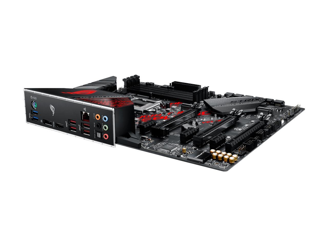 Asus Rog Strix Z390-H Gaming Motherboard Lga1151 (Intel 8Th And 9Th Gen) Atx Ddr4 Dp Hdmi M.2 Usb 3.1 Gen2 Gigabit Lan