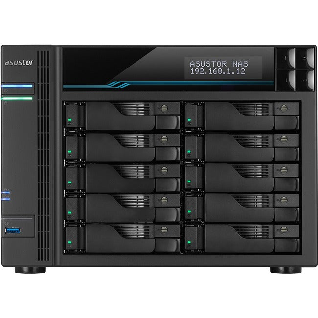ASUSTOR Lockerstor 10 AS6510T SAN/NAS Storage System