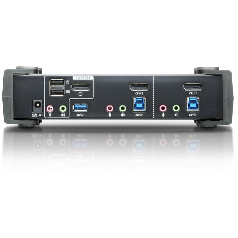 ATEN 2-Port USB 3.0 4K DisplayPort KVMP Switch-TAA Compliant CS1922