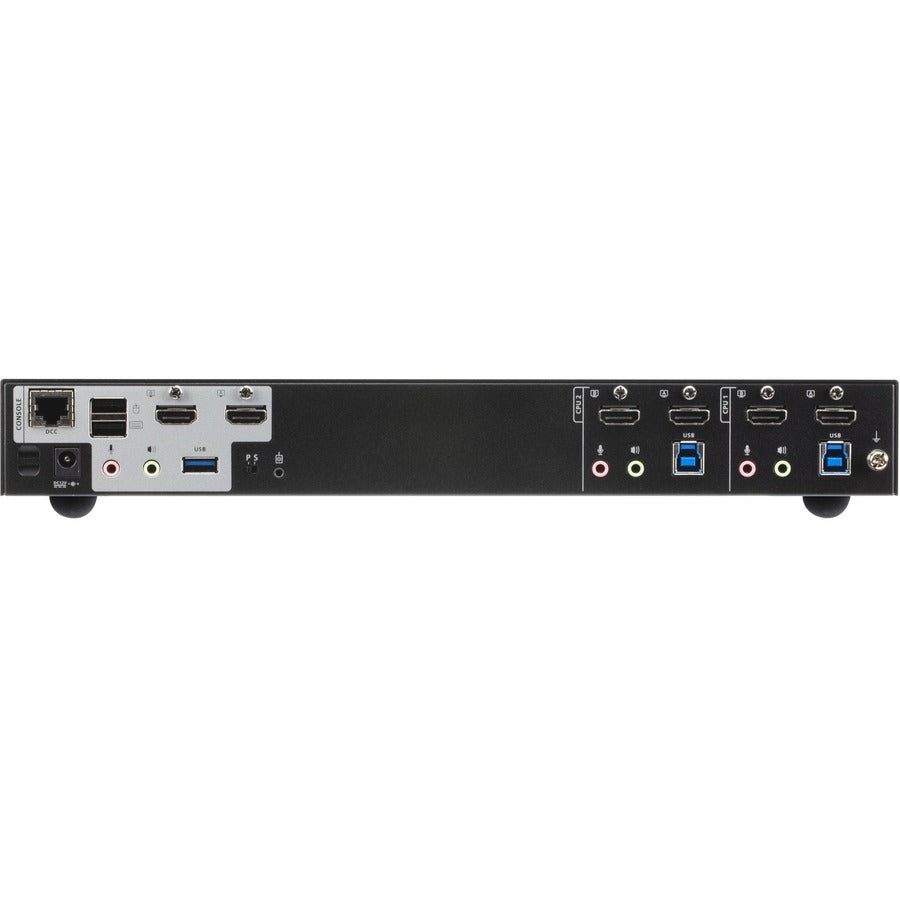 ATEN 2-Port USB 3.0 4K HDMI Dual Display KVMP Switch CS1842