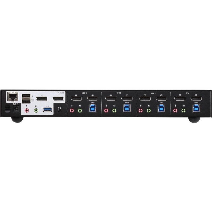 ATEN 4-Port USB 3.0 4K DisplayPort Dual Display KVMP Switch-TAA Compliant CS1944DP