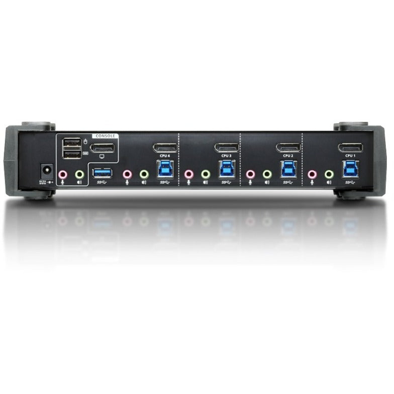 ATEN 4-Port USB 3.0 4K DisplayPort KVMP Switch-TAA Compliant CS1924