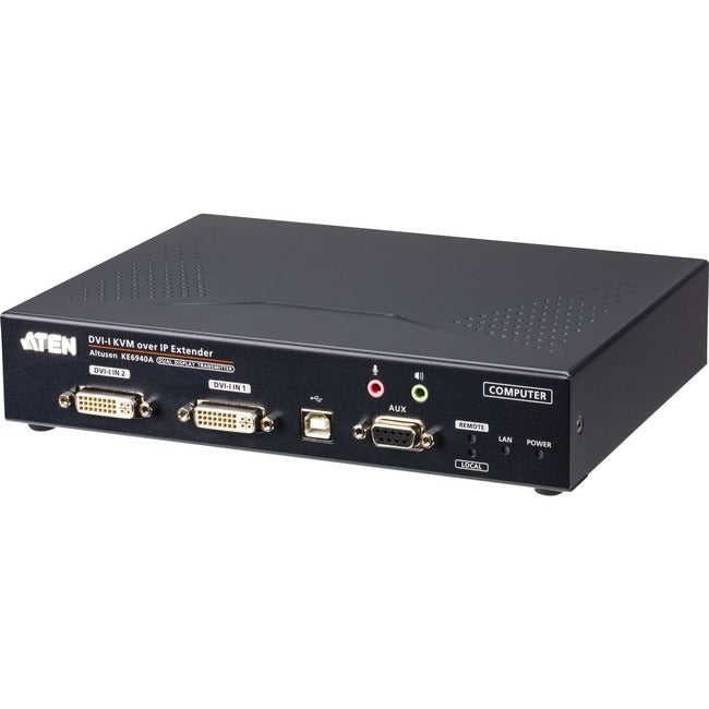 ATEN DVI-I Dual Display KVM over IP Transmitter KE6940AT