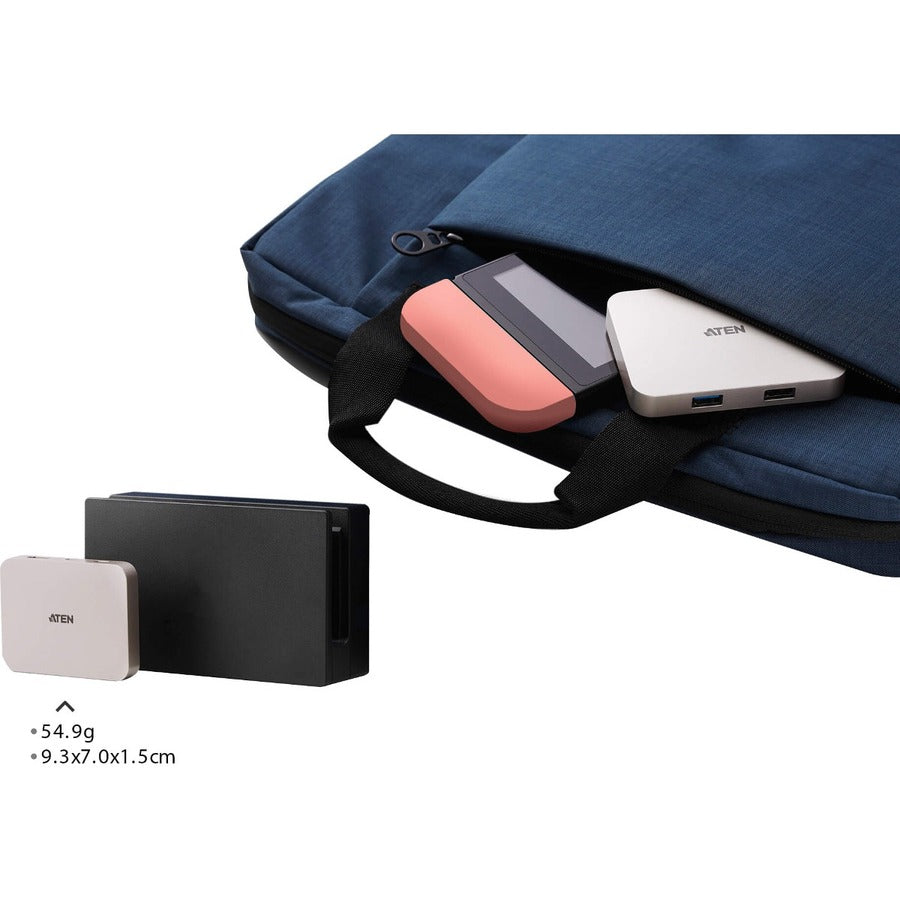 ATEN USB-C 4K Ultra Mini Dock with Power Pass-through UH3235