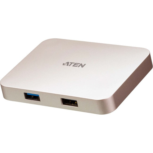 ATEN USB-C 4K Ultra Mini Dock with Power Pass-through UH3235