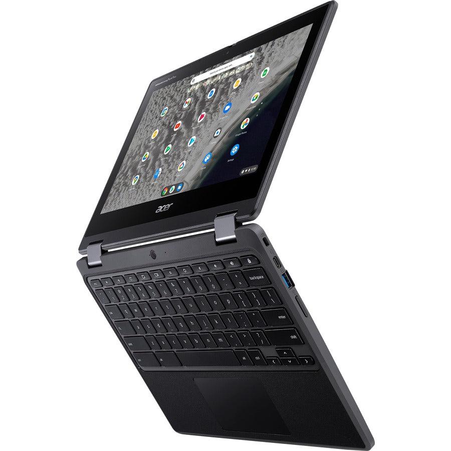 Acer Chromebook R753T-C1Pt 29.5 Cm (11.6") Touchscreen Hd Intel® Celeron® 8 Gb Lpddr4X-Sdram 64 Gb Flash Wi-Fi 6 (802.11Ax) Chrome Os Black