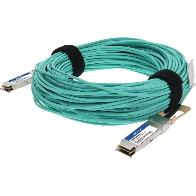 Addon - 100Gbase-Aoc Direct Attach Cable - Taa Compliant - Qsfp28 To Qsfp28 - 20 M - Fiber Optic - Active