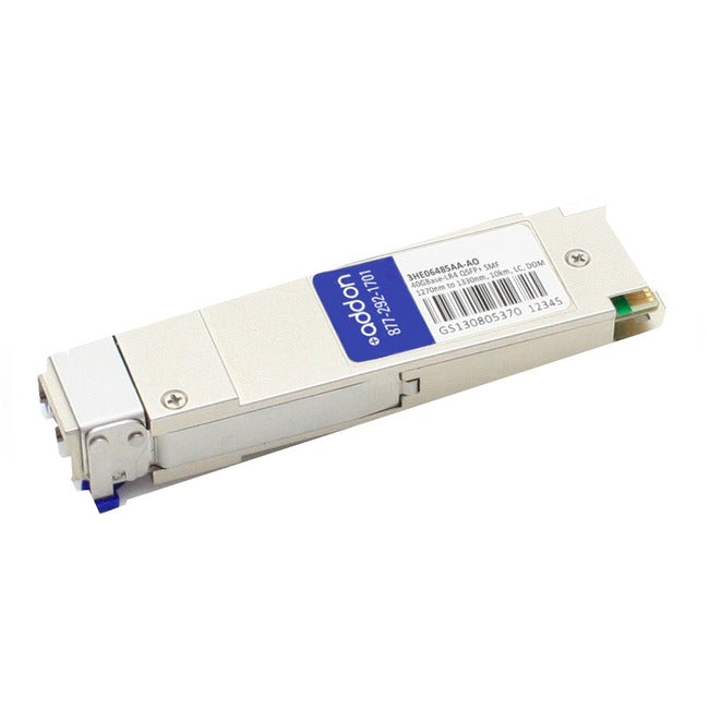 AddOn Alcatel-Lucent Nokia 3HE06485AA Compatible TAA Compliant 40GBase-LR4 QSFP+ Transceiver (SMF, 1270nm to 1330nm, 10km, LC, DOM) 3HE06485AA-AO