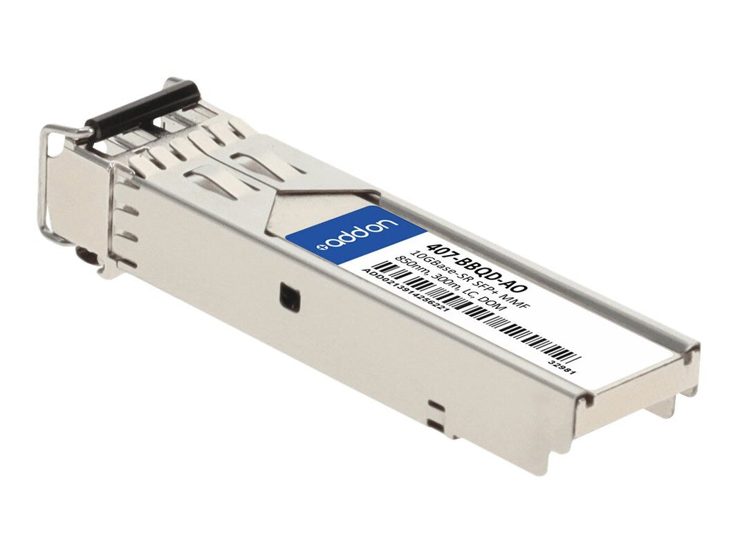 Addon Dell 407-Bbqd Compatible Taa Compliant 10Gbase-Sr Sfp+ Transceiver (Mmf, 850Nm, 300M, Lc, Dom)