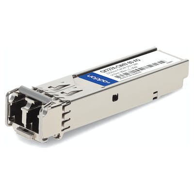 AddOn HP QK727A Compatible TAA Compliant 10GBase-LR SFP+ Transceiver (SMF, 1310nm, 10km, LC, DOM) QK727A-AO