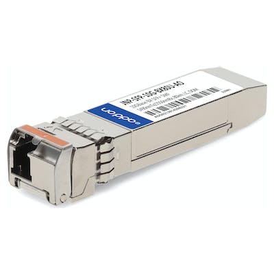 AddOn Juniper Networks JNP-SFP-10G-BX80U Compatible TAA Compliant 10GBase-BX SFP+ Transceiver (SMF, 1490nmTx/1550nmRx, 80km, LC, DOM) JNP-SFP-10G-BX80U-AO
